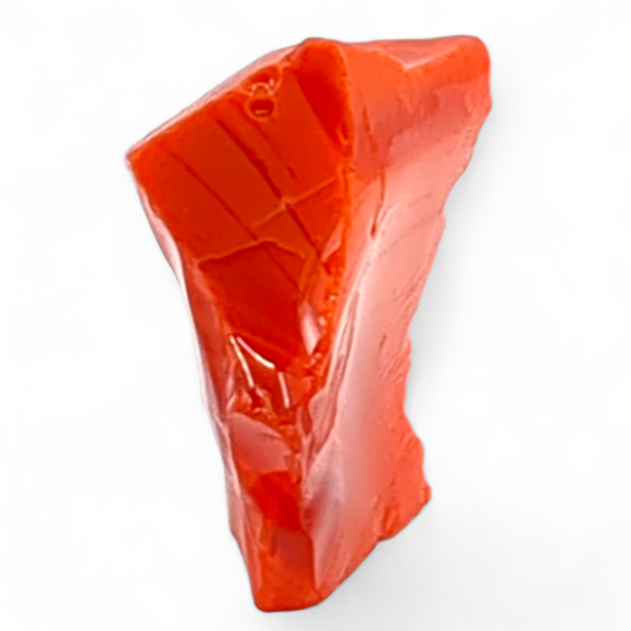 Amberina Ruby Swirl Art Glass Cullet Opaque #4S102 - Picture 2 of 6